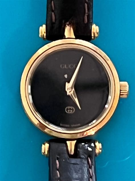 is vintage gucci watch popular|authentic vintage Gucci watch.